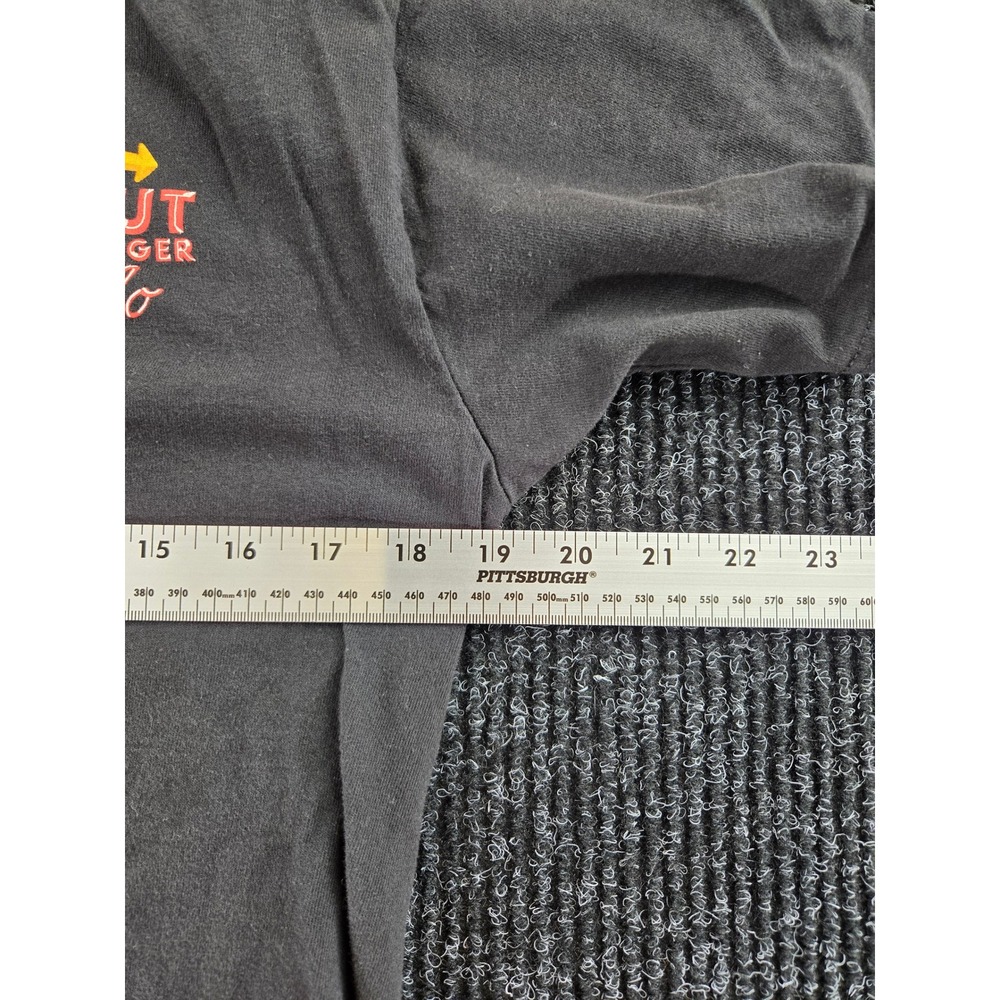 In-N-Out Burger Colorado Graphic T-Shirt Mens Medium Black Short Sleeve Mountain - Picture 5 of 9